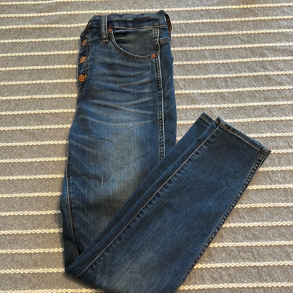 Madewell 10” High Rise Skinny - 28